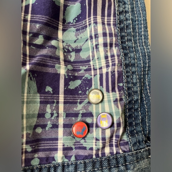 Diesel Y2K Micro/Mini Plaid Skirt - Picture 4 of 15